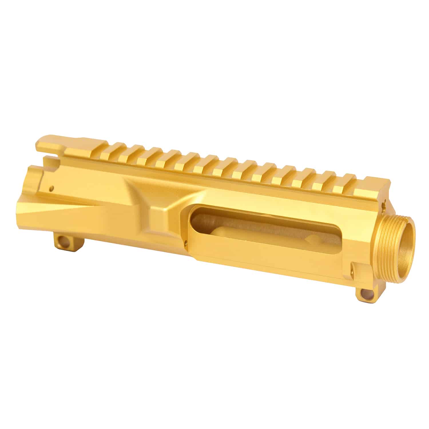 AR-15 Stripped Billet Upper Receiver (Anodized Gold)