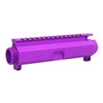 AR-15 Stripped Billet Upper Receiver (Anodized Purple)