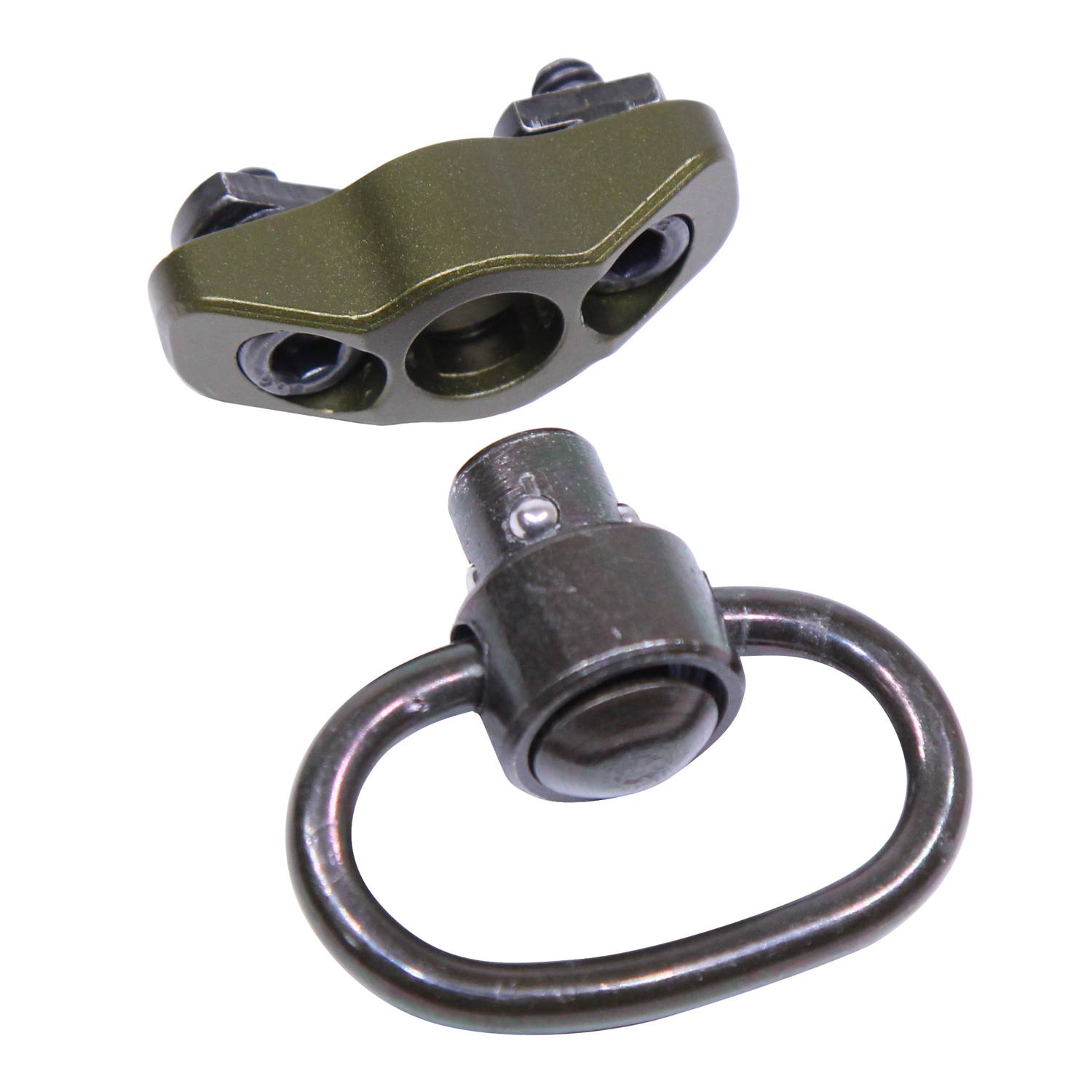 QD Swivel With Adapter For M-LOK System (Gen 2) (Anodized Green)