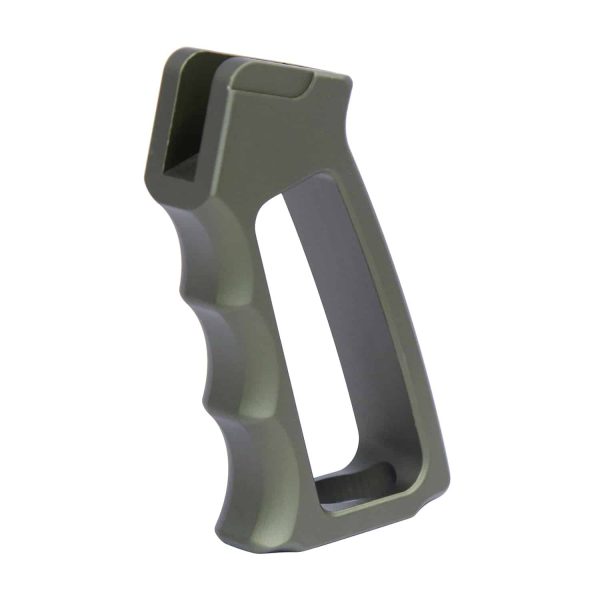 Ultralight Series Skeletonized Aluminum Pistol Grip (Gen 2) (Anodized Green)