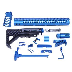 AR-15 Ultimate Rifle Kit (Anodized Blue)