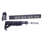 AR-15 Ultralight Series Complete Furniture Set (Anodized Black)