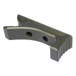 Gen 2 Anodized Green Aluminum Angled Grip for M-LOK Systems.