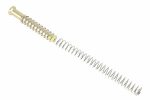AR-10/LR-308 rifle recoil spring, metallic finish, precise coil spacing for smooth operation.