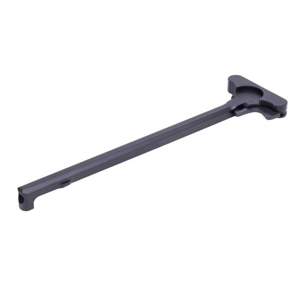 Heavy-duty .308 charging handle for AR-10/LR-308 rifles, matte black T-shape design.