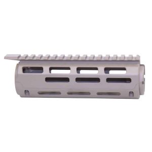 Flat Dark Earth AR-15 7 M-LOK Aluminum Handguard with Top Rail.