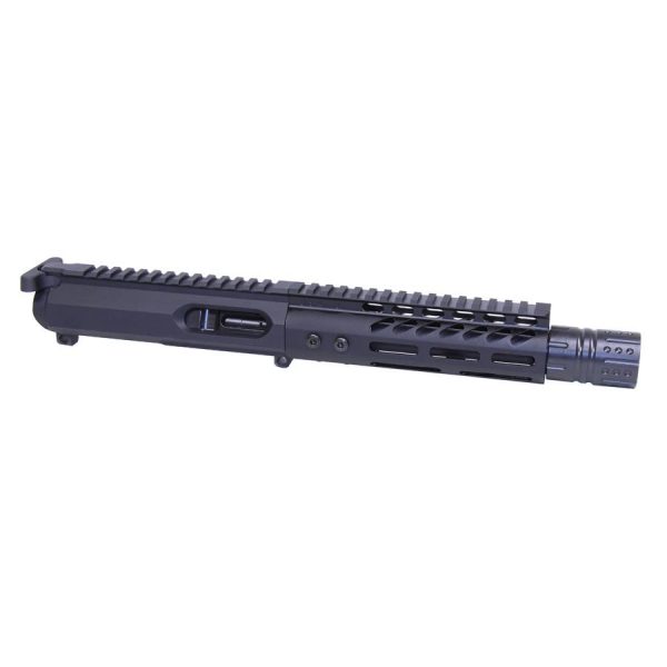 AR-15 9mm Complete Upper Receiver with M-LOK Handguard and Hell Fire Muzzle.