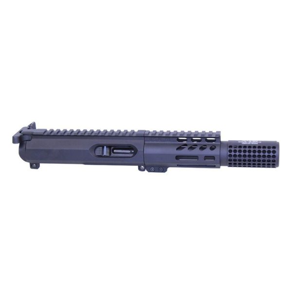AR-15 9mm complete upper kit with mini SOCOM and M-LOK handguard.