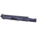 Guntec USA AR-15 9mm complete upper kit with 4 M-LOK handguard and integrated suppressor.