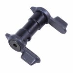 AR-15 short throw ambidextrous safety in sniper grey, Guntec USA.