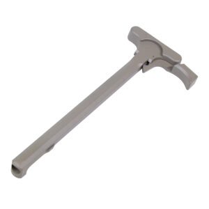 Guntec USA AR-15 charging handle with Gen 5 latch in flat dark earth finish.