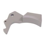 AR-15 Gen 5 Charging Handle Latch, ergonomic design, light grey, precision-made component.