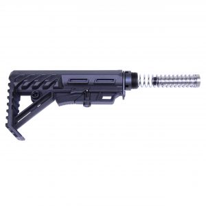 Guntec USA AR-15 TRX Raptor rifle stock with adjustable features and modern design.