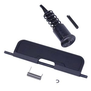 AR-15 upper receiver with Gen 3 dust cover and forward assist components.