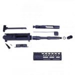 AR-15 upper receiver kit with M-LOK handguard on white background.