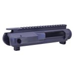 AR .308 Cal Gen 2 Billet Upper Receiver with Picatinny Rail, Anodized Black.