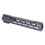 Guntec USA AR-308 12 handguard with monolithic top rail and M-LOK system, OD Green.