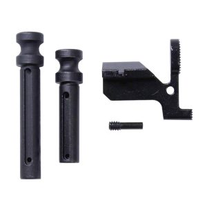 AR .308 conversion kit featuring anti-walk pins and bolt catch assembly.