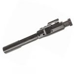AR-style .308 caliber nitride-coated MIL-SPEC bolt carrier group on white background.
