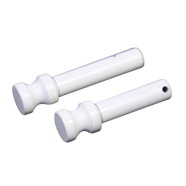 AR 5.56 Cal Extended Takedown Pin Set in Arctic White.