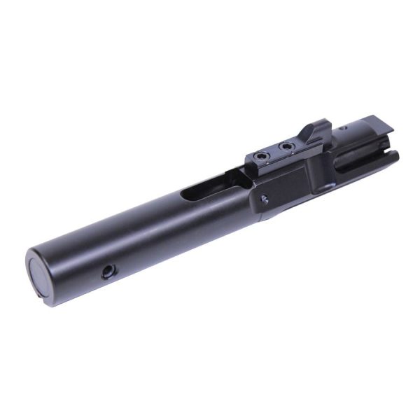 AR 9mm Nitride Bolt Carrier Group, MIL-SPEC, high-grade steel, precision-engineered.