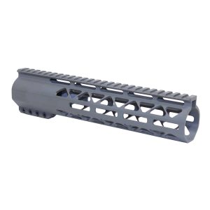 Guntec USA 10-inch OD Green .308 Cal M-LOK Free Floating Handguard with Top Rail.