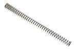 AR-10 A2 Rifle Spring for .308 Caliber, Chrome Finish, Relaxed State, White Background.