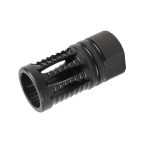 AR-15 A2 Birdcage Flash Hider, Guntec USA, precision-engineered with ribbed design.