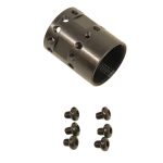 Steel barrel nut for AR-15 ultralight JK series handguard, enhancing rifle with durability and precision.