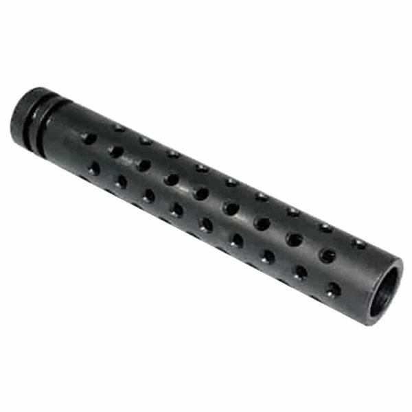 AR-15 5.5-inch Muzzle Brake with Precision Machined Ports.