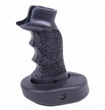 Guntec USA AR Sniper Grip with Textured Neoprene Rubber for Enhanced Control.