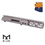 Guntec USA AR-15 upper and 7 M-LOK handguard combo in Flat Dark Earth.