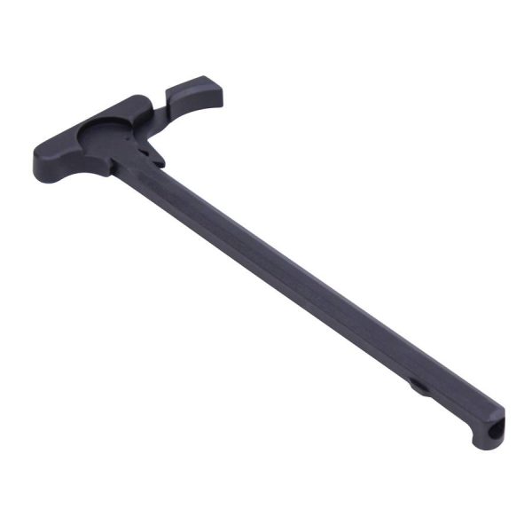 AR .308 Guntec USA Gen 5 Latch Charging Handle in Matte Black Finish.