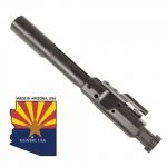 Arizona-made AR .308 Caliber Nitride BCG, MIL-SPEC with State Flag Logo.