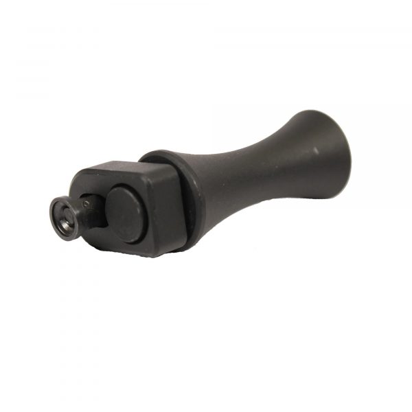 Guntec USA black rifle charging handle, ergonomic and durable, for tactical use.
