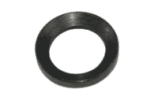 High-quality black rubber oil seal by Guntec USA, ideal for industrial applications.