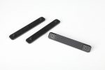 Guntec USA KeyMod Neoprene Grip Panels, 3-piece tactical rail kit.