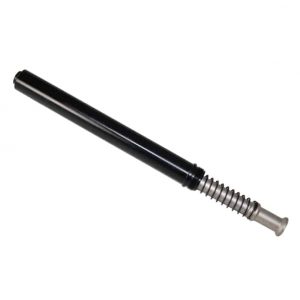 Black recoil spring guide rod for semi-automatic firearms with silver threaded end.