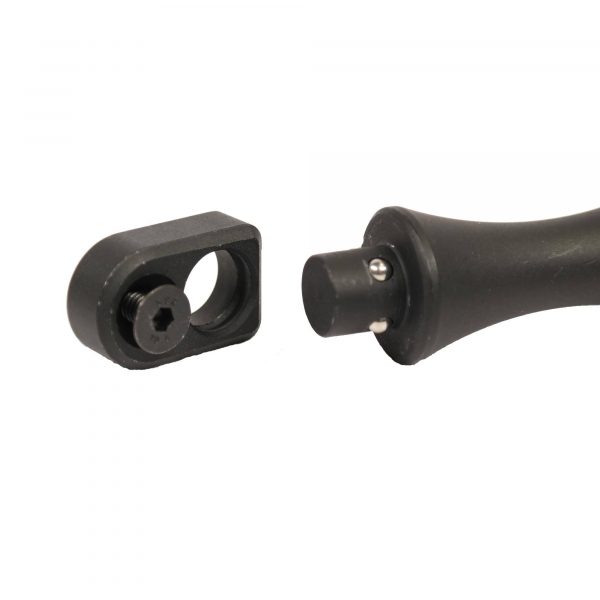 Guntec USA KeyMod Quick Detach Handstop and Finger Rest, precision-engineered.