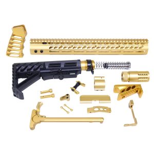 AR-15 Ultimate Rifle Kit (Anodized Gold)