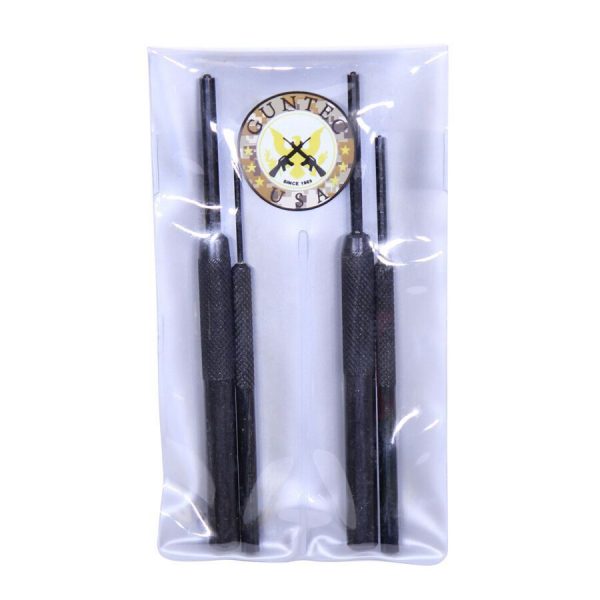 Gunsmoke AR-15 cleaning rods set, visible in clear packaging with black textured handles.