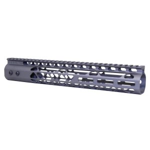 Guntec USA 12-inch M-LOK Tungsten Handguard with Top Rail.