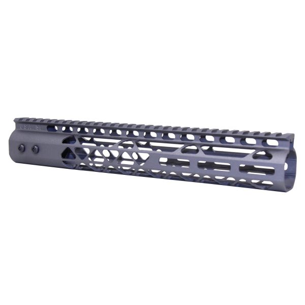 Guntec USA 12-inch M-LOK Tungsten Handguard with Top Rail.