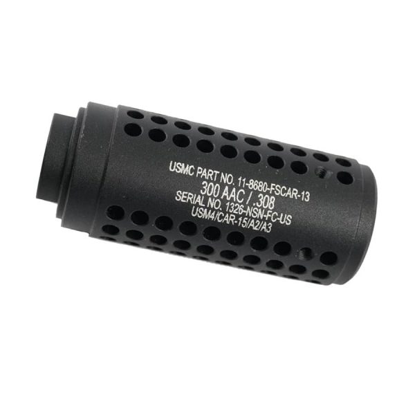 Guntec USA AR .308 SOCOM Mini Fake Suppressor, Gen 2 – Tactical Muzzle Device.
