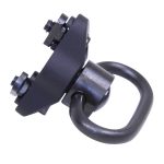 Gen 2 Anodized Black QD Swivel with M-LOK Adapter.