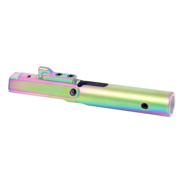 Guntec USA 9mm Rainbow PVD Coated Mil-Spec Bolt Carrier Group.