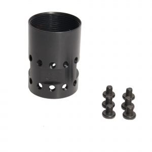 Steel AR-15 .308 Barrel Nut for Ultralight JK Series, enhances accuracy with free-floating handguard.