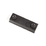 Guntec USA 2-inch KeyMod Accessory Rail in Anodized Black.