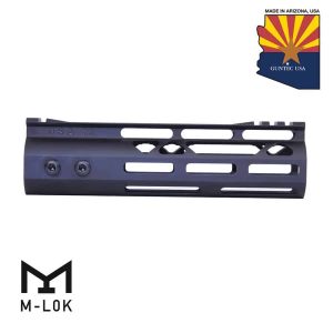 Guntec USA 7-inch M-LOK Black Anodized Free Floating Tactical Handguard.