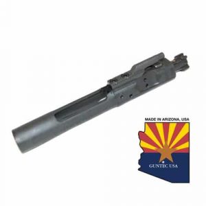 AR-15 Bolt Carrier Group by GENTEC USA, gray, precision machined, Arizona-made.